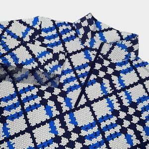 IBKUL 1/4 Zip Pullover Women Small Sonika Blue Navy UPF 50 Mesh Long Sleeve New‎